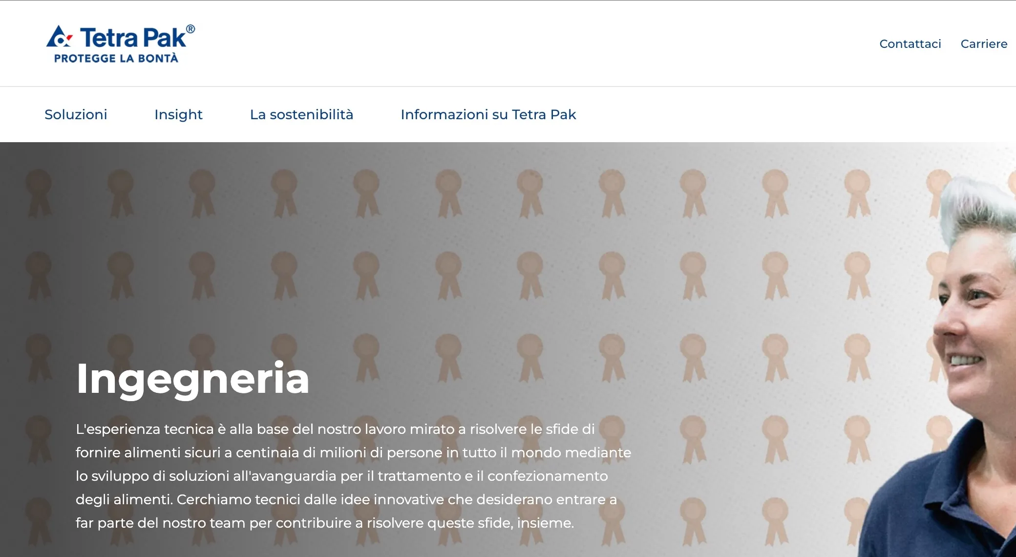 Screenshot of Tetra Pak
